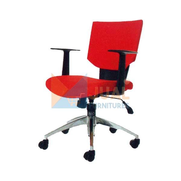 Spesifikasi Kursi Kantor Staff Savello Russo GT1 A,: Jenis Sandaran Tilting Control, Bahan Oscar/Fabric, Rangka Kaki Nylon, Garansi Roda & Hidrolic 1Th. Jual Kursi Kantor Staff Savello Russo GT1 A Murah dI Jakarta