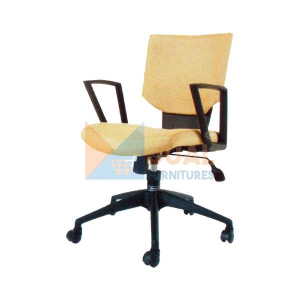 Spesifikasi Kursi Kantor Staff Savello Russo GTO: Jenis Sandaran: TC (Tilting Control), Bahan Oscar / Fabric, Rangka Kaki Nylon, Garansi Roda & Hidrolic 1Th Jual Kursi Kantor Staff Savello Russo GTO di Jakarta