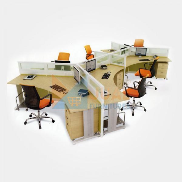Jual Partisi Kantor Murah, Partisi Kantor Donati 5 Seat Kapasitas 3 hingga 12 staff. Jual Partisi Kantor Murah, Partisi Kantor Donati 5 Seat