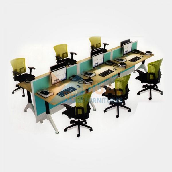 Jual Partisi Kantor Murah, Partisi Kantor Donati 6 Staff Hadap Kapasitas 2 hingga 12 staff. Jual Partisi Kantor Murah, Partisi Kantor Donati 6 Staff Hadap