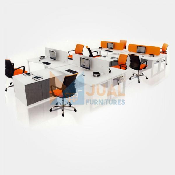 Jual Partisi Kantor Murah, Partisi Kantor Donati WS 8 Seat Kapasitas 2 hingga 12 staff. Jual Partisi Kantor Murah, Partisi Kantor Donati WS 8 Seat Murah