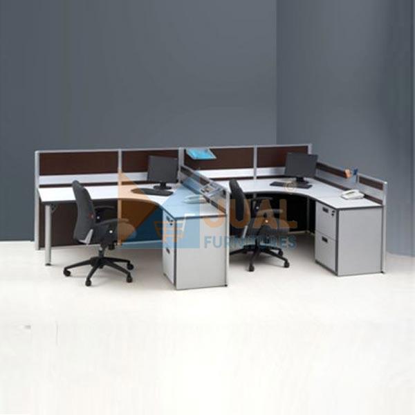 Jual Partisi Kantor Murah, Partisi Kantor Modera 2 Seat 3 Series Kapasitas 2 hingga 12 staff. Jual Partisi Kantor, Partisi Kantor Modera 2 Seat 3 Series Murah
