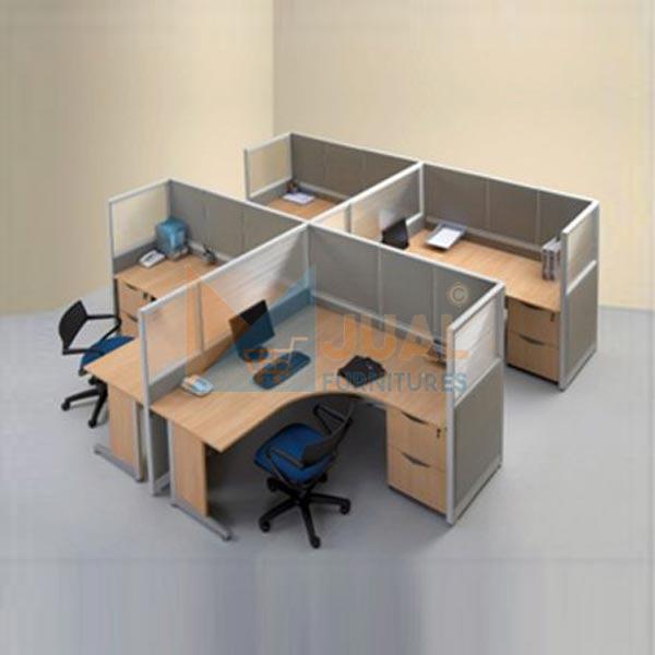 Jual Partisi Kantor Murah, Partisi Kantor Modera 4 Seat Manager 5 Series Kapasitas 2 hingga 12 staff. Jual Partisi Kantor Modera 4 Seat Manager 5 Series Murah