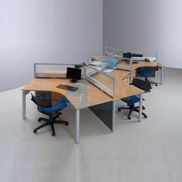 Jual Partisi Kantor Murah, Partisi Kantor Modera 6 Seat 3 Series Kapasitas 6 hingga 12 staff. Jual Partisi Kantor Murah, Partisi Kantor Modera 6 Seat 3 Series