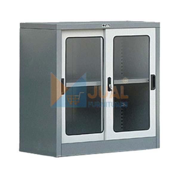 Jual Lemari Arsip Besi Alba SDG 207, Lemari Besi Pendek Pintu Kaca, Meja Meeting Besi, Meja Kantor Besi, Locker Karyawan, Lemari Arsip Kantor, Harga Murah Jual Lemari Arsip Besi Murah, Lemari Arsip Besi Alba SDG 207