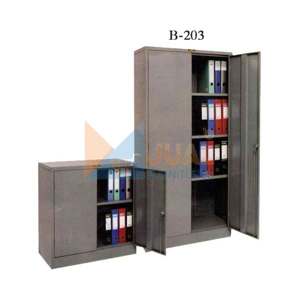 Jual Lemari Arsip Besi Brother B 203 Harga Murah, Almari 2 Pintu Tinggi Pendek Bahan Metal, Locker Kantor Besi, Filling Cabinet, Murah, Bergaransi. Jual Lemari Arsip Kantor Brother, Lemari Arsip Besi Brother B 203