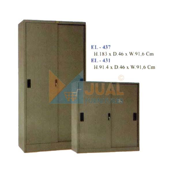Jual Lemari Arsip Besi Elite EL 437 Harga Murah, Lemari Tinggi Pintu Sliding, Filing Cabinet, Locker Kantor Besi Murah, Bergaransi, Kualitas Terjamin Jual Lemari Arsip Kantor Murah, Lemari Arsip Besi Elite EL 437