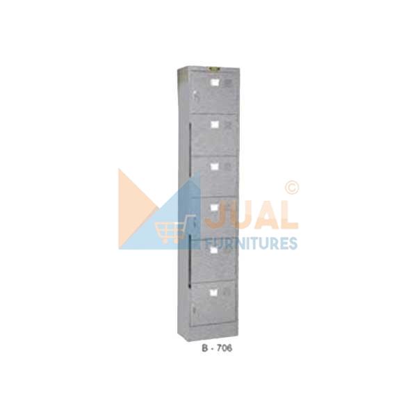 Beli Locker Besi Brother B 706 harga murah, Bergaransi, terjamin kualitasnya. Tersedia Merk Lion, Alba, Modera, VIP, Yamanaka, Locker Kantor Besi Murah. Jual Locker Kantor Murah, Locker Besi Brother B 706