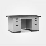 Jual Meja Kantor Murah, Meja Kantor Besi Alba DP 402 di Jakarta