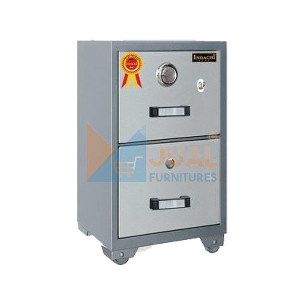 Toko Online jualfurnitures menjual berbagai merk brankas harga murah, barang berkualitas, Tersedia brankas analog - Brankas Besi Indachi DFC 2 D Brankas Besi Indachi DFC 2 D