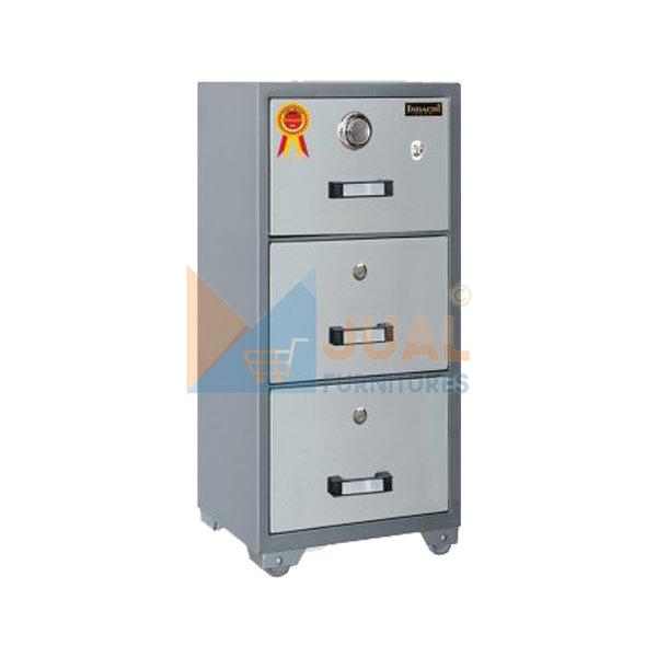 Toko Online jualfurnitures menjual berbagai merk brankas harga murah, barang berkualitas, Tersedia brankas analog - Brankas Besi Indachi DFC 2 D Brankas Besi Indachi DFC 3 D