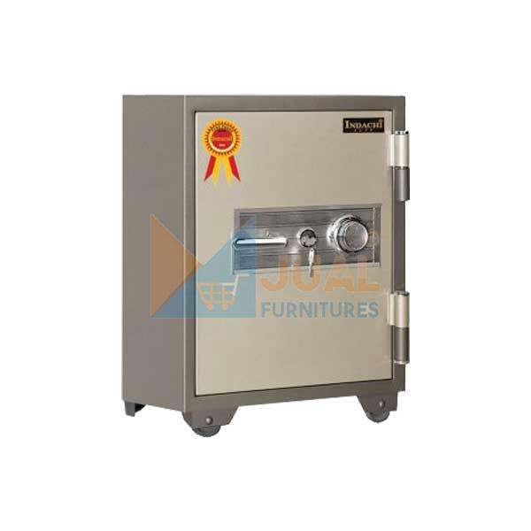Toko Online jualfurnitures menjual berbagai merk brankas harga murah, barang berkualitas, Tersedia brankas analog - Brankas Indachi D 801 A Brankas Besi Indachi D 801 A