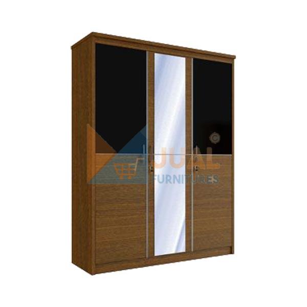 Beli Lemari Pakaian Orbitrend 3 Pintu Kaca CM 3151 di JualFurnitures tersedia Berbagai Merk VIP, EXPO, ORBITREND. Harga Murah Kualitas Terjamin Garansi Resmi Jual Lemari Pakaian Orbitrend 3 Pintu Kaca CM 3151 Murah