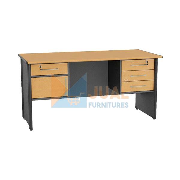 Jual Meja Kantor Staff Vip MS 502 Beech dengan harga murah, barang baru pabrik, produk berkualitas, tersedia berbagai merk Kursi Kantor, Rak Arsip Besi dll Meja Kantor Staff Vip MS 502 Beech, Meja Staff Murah di Jakarta