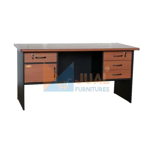 Jual Meja Kantor Staff VIP MV 502 dengan harga murah, barang baru pabrik, produk berkualitas, tersedia berbagai merk Kursi Kantor, Rak Arsip Besi dll Meja Kantor Staff VIP MV 502, Meja Staff Vip Murah di Jakarta