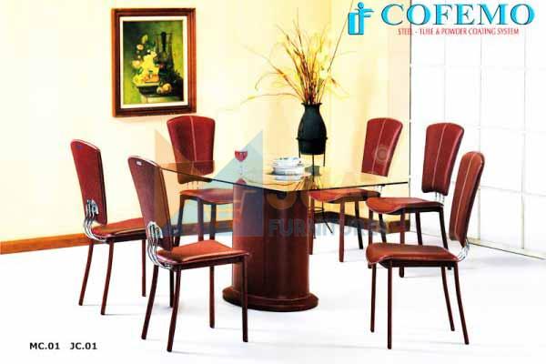 Beli Meja Makan Cofemo JC01 MC01 Murah hanya di jualfurnitures, dapatkan Harga Murah, Barang Baru, Terjamin Kualitasnya Tersedia berbagai Model dan Merk. Jual Meja Makan Murah, Meja Makan Cofemo JC01 MC01 Minimalis