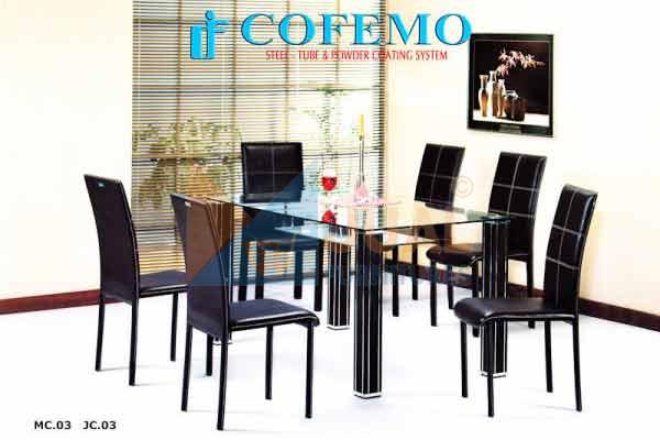 Beli Meja Makan Cofemo JC03 MC03 Murah hanya di jualfurnitures, dapatkan Harga Murah, Barang Baru, Terjamin Kualitasnya Tersedia berbagai Model dan Merk. Jual Meja Makan Murah, Meja Makan Cofemo JC03 MC03 Minimalis