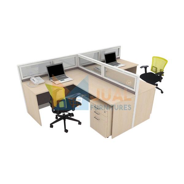 Jual Partisi Kantor Indachi 2 LR Murah, Tersedia Partisi Staff, Partisi Manager, Partisi Ruangan, Partisi Kantor Resepsionis. Jual Partisi Kantor Murah, Partisi Kantor Indachi 2 LR