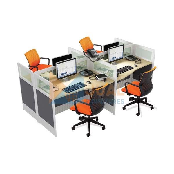 Jual Partisi Kantor Murah, Partisi Kantor Indachi Konfigurasi 4H