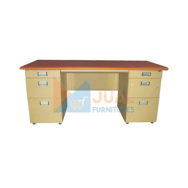 Jual Meja Kantor Besi Prospek KD 045, Meja Ketik Bahan Metal, Locker kantor Besi, Filiing Cabinet, Lemari Arsip Kantor, Mobile File. Jual Meja Besi Kantor Murah, Meja Kantor Besi Prospek KD 045