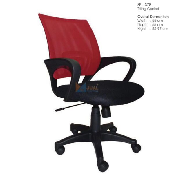 Jual Kursi Staff, Kursi Kantor Staff Babyku SE 378 harga murah
