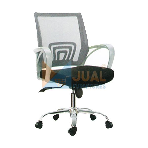 Jual Kursi Kantor Staff Donati Libera I C Grey Harga Murah Jual Kursi Kantor Staff Donati Libera I C Grey Harga Murah