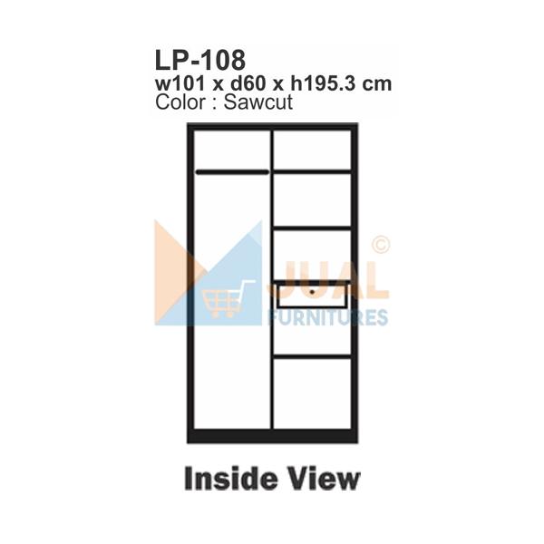 Lemari Baju Murah, Lemari Pakaian Expo LP 108 Murah, Bergaransi Lemari Baju Murah, Lemari Pakaian Expo LP 108 Murah, Bergaransi