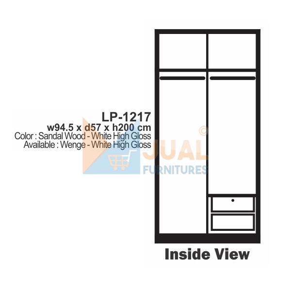 Lemari Baju Murah, Lemari Pakaian Expo LP 1217 Murah, Bergaransi Lemari Baju Murah, Lemari Pakaian Expo LP 1217 Murah, Bergaransi