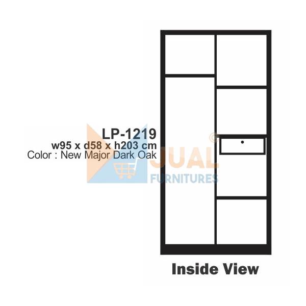 Lemari Baju Murah, Lemari Pakaian Expo LP 1219 Murah, Bergaransi Lemari Baju Murah, Lemari Pakaian Expo LP 1219 Murah, Bergaransi