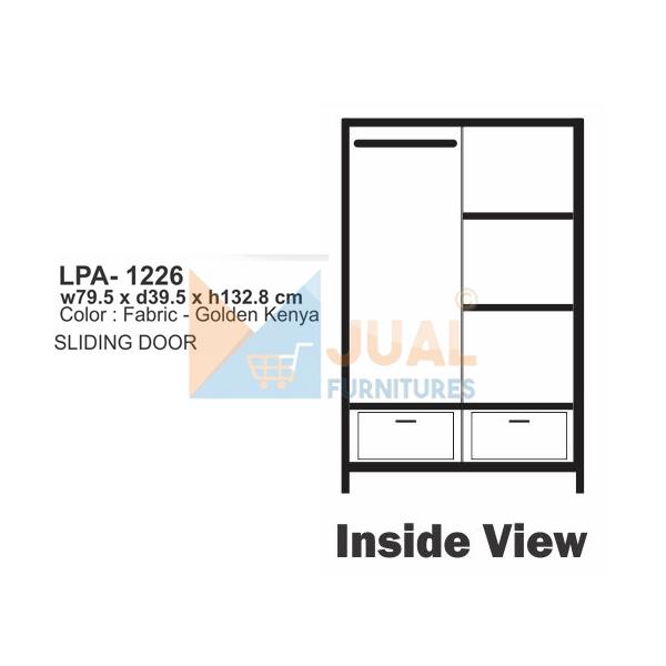 Lemari Baju Murah, Lemari Pakaian Expo LP 1226 Murah, Bergaransi Lemari Baju Murah, Lemari Pakaian Expo LP 1226 Murah, Bergaransi