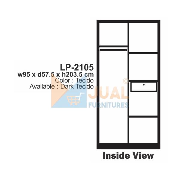Lemari Baju Murah, Lemari Pakaian Expo LP 2105 Murah, Bergaransi Lemari Baju Murah, Lemari Pakaian Expo LP 2105 Murah, Bergaransi
