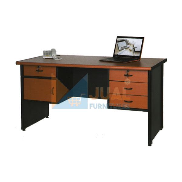 Jual Meja Kantor Murah, Meja Kantor Staff Lunarsol LMK 1475 L Jual Meja Kantor Murah, Meja Kantor Staff Lunarsol LMK 1475 L