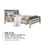 Jual Ranjang Kayu Expo DB 3123, Tempat Tidur Kayu Murah di Jakarta