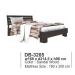 Jual Ranjang Kayu Expo DB 3205, Tempat Tidur Kayu Murah di Jakarta