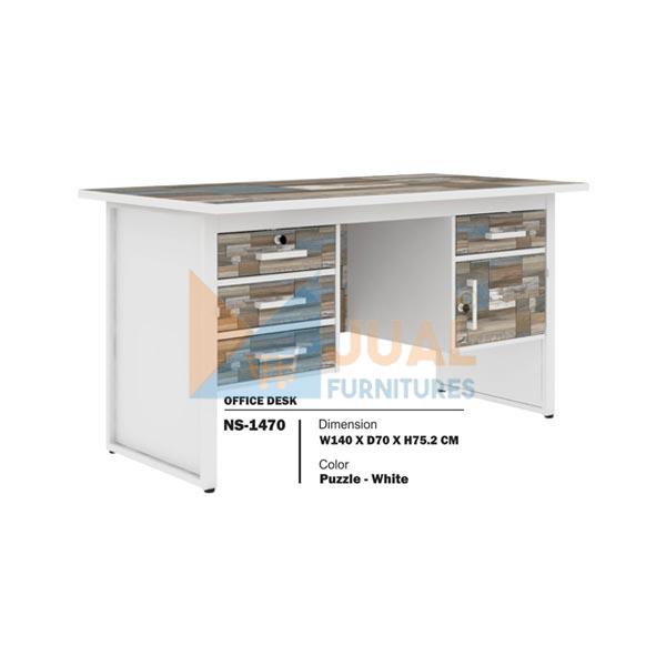 Jual Meja Kantor Harga Murah di Jakarta, Meja Kantor Expo NS 1470 Jual Meja Kantor Harga Murah di Jakarta, Meja Kantor Expo NS 1470