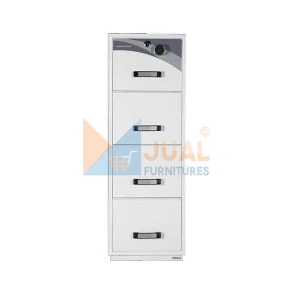 Jual Filing Cabinet Harga Murah di Jakarta, Filing Cabinet Besi Datascrip SFRC 4DC