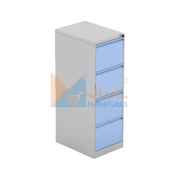 Jual Filing Cabinet Harga Murah di Jakarta, Filing Cabinet Besi Modera MX 84 Biru