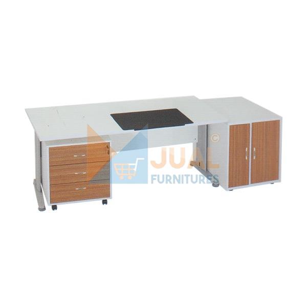 Jual Meja Kantor, Meja Direktur Kantor Harga Murah di Jakarta, Meja Kantor Direktur Ichiko Chaste Series
