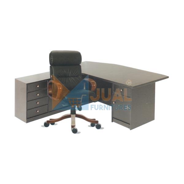 Jual Meja Kantor, Meja Direktur Kantor Harga Murah di Jakarta, Meja Kantor Direktur Ichiko IP 01