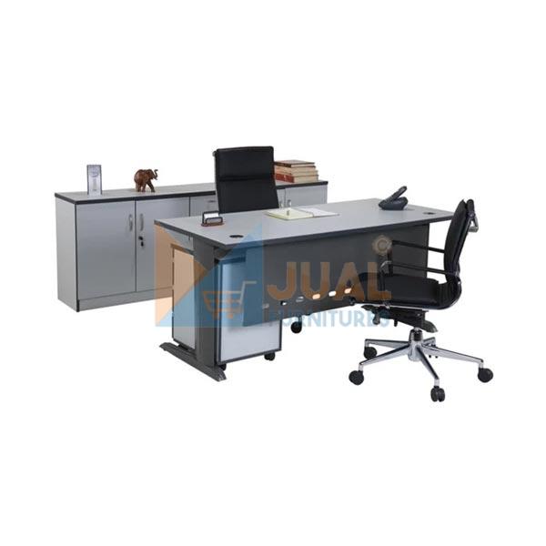 Jual Meja Kantor, Meja Direktur Kantor Harga Murah di Jakarta, Meja Kantor Staff Aditech MS 03