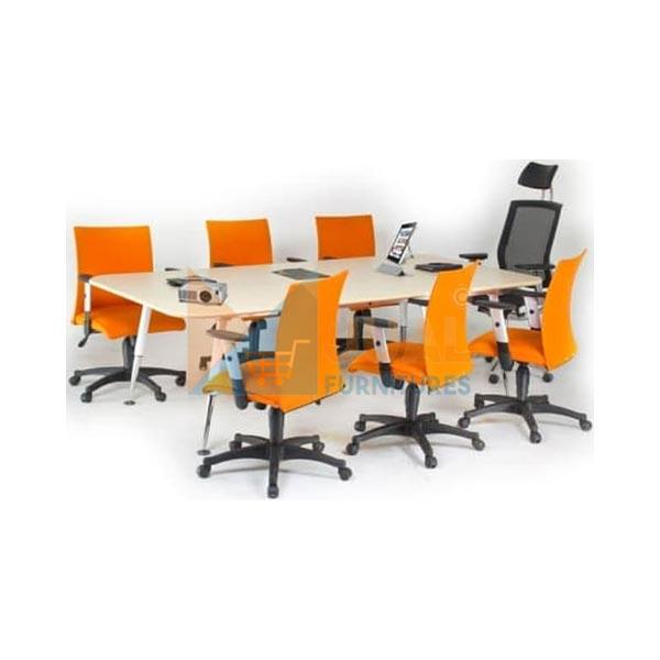 Jual Meja Kantor, Meja Direktur Kantor Harga Murah di Jakarta, Meja Meeting Kantor Aditech ERM 240