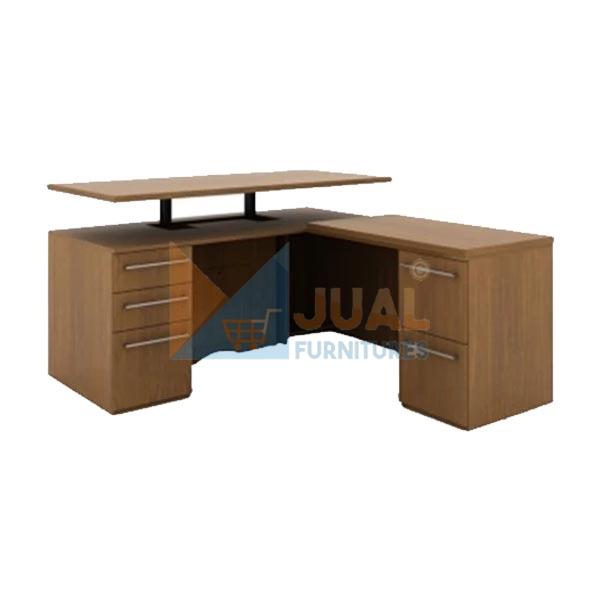 Jual Meja Kantor, Meja Resepsionis Kantor Harga Murah di Jakarta, Meja Kantor Resepsionis Carrera Mika