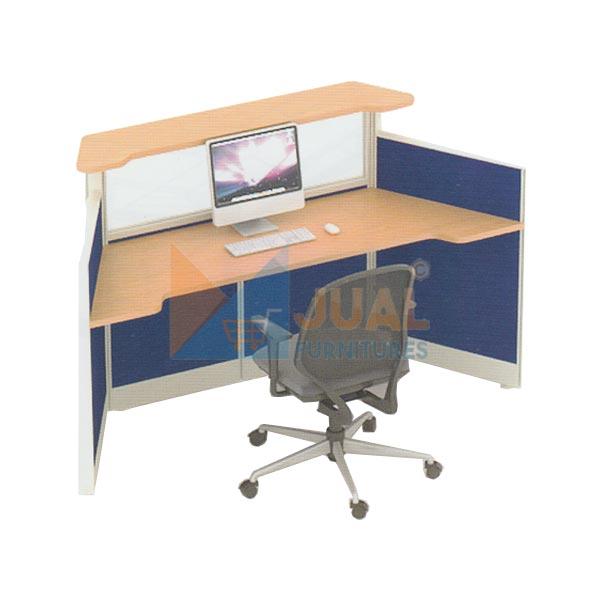 Jual Meja Kantor, Meja Resepsionis Kantor Harga Murah di Jakarta, Meja Kantor Resepsionis Uno URS 2011