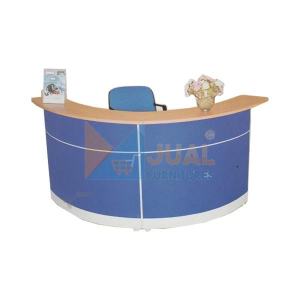 Jual Meja Kantor, Meja Resepsionis Kantor Harga Murah di Jakarta, Meja Kantor Resepsionis Arkadia Linus FIG 1