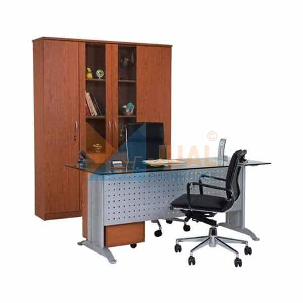 Jual Meja Kantor, Meja Direktur Kantor Harga Murah di Jakarta, Meja Kantor Direktur Aditech MG 02