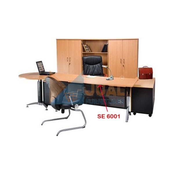 Jual Meja Kantor, Meja Direktur Kantor Harga Murah di Jakarta, Meja Kantor Direktur Aditech SE 6001