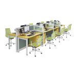 Jual Partisi Kantor, Partisi Staff, Partisi Ruangan Kantor, Partisi Sekat Meja, Harga Murah di Jakarta, Partisi Kantor Staff Donati W55 I 8P