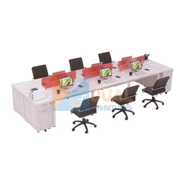 Jual Partisi Kantor Staff Harga Murah di Jakarta, Partisi Kantor Staff Modera Config 6 B Jual Partisi Kantor Staff Harga Murah di Jakarta, Partisi Kantor Staff Modera Config 6 B