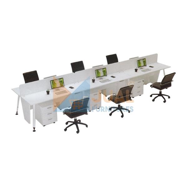 Jual Partisi Kantor Staff Harga Murah di Jakarta, Partisi Kantor Staff Modera Config 6 Jual Partisi Kantor Staff Harga Murah di Jakarta, Partisi Kantor Staff Modera Config 6