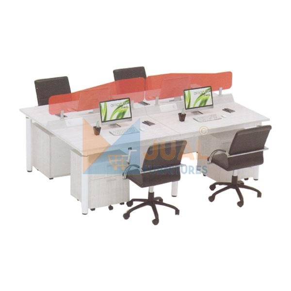 Jual Partisi Kantor Staff Harga Murah di Jakarta, Partisi Kantor Staff Modera Config 4 A Jual Partisi Kantor Staff Harga Murah di Jakarta, Partisi Kantor Staff Modera Config 4 A